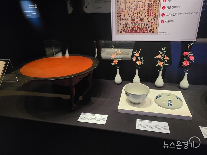 조선 정조때 실제 쓰였던 그릇과 족반(足盤)