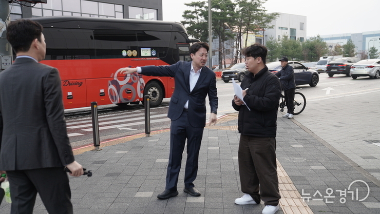 이준석 의원, 신리IC ‘출퇴근길 정체’ 해소 위해 현장 점검... “주민 불편 끝내겠다”
