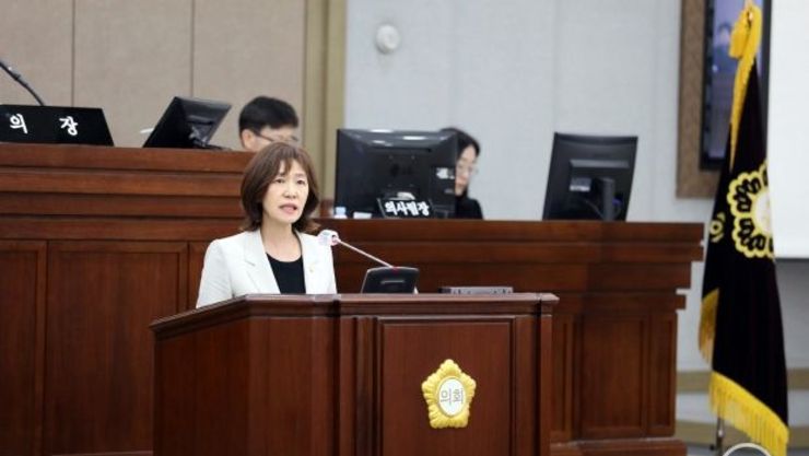 수원특례시의회 사정희 의원, ‘수원시 중증장애인생산품 중 제품의 구매 확대와 수원시 관내 생산 업체 우선구매’촉구