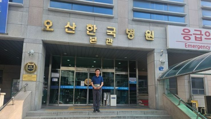 오산시의회 성길용 부의장, 사고 현장 목격 공무원 병문안…사고 목격 공무원 위로하며 진상규명 다짐