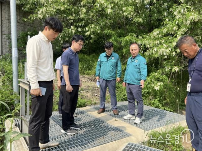 침수 위험지역 사전 점검 현장