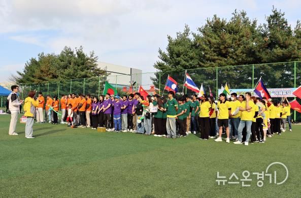 선수단 단체사진