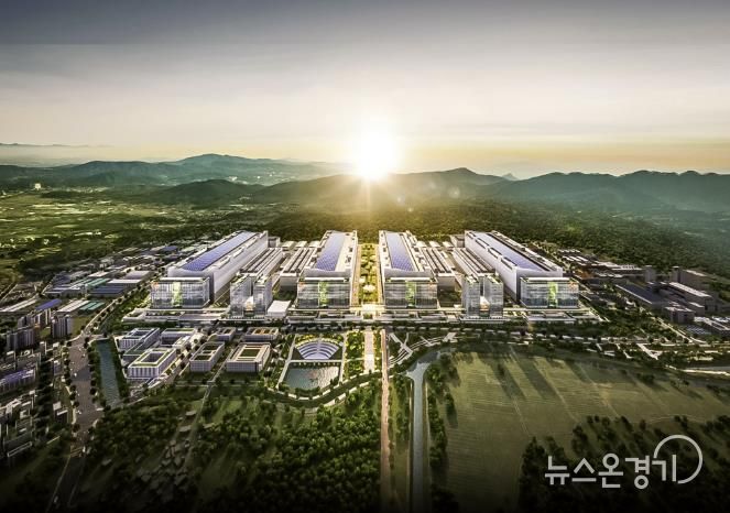 용인 반도체클러스터 일반산업단지 조감도