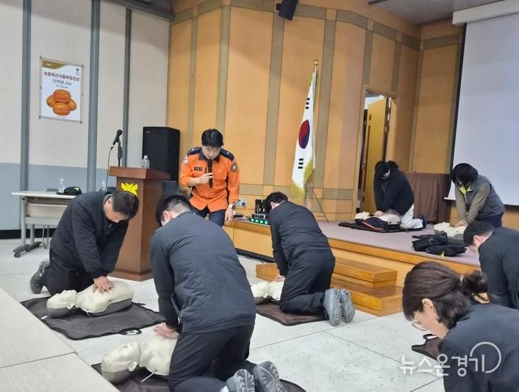 여주시, 사업장으로 찾아가는 심폐소생술 교육 실시