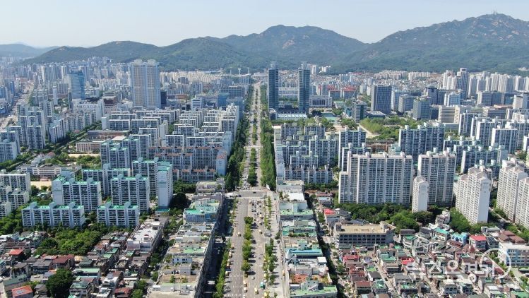 안양 평촌신도시 전경