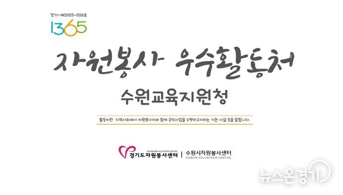 우수활동처 현판