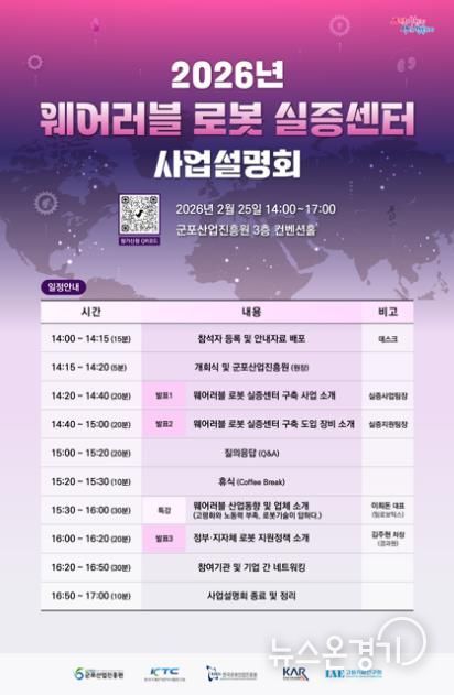 웨어러블로봇실증센터사업설명회