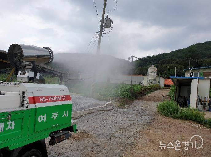 여주시, 구제역 등 가축전염병 유입 차단에 총력