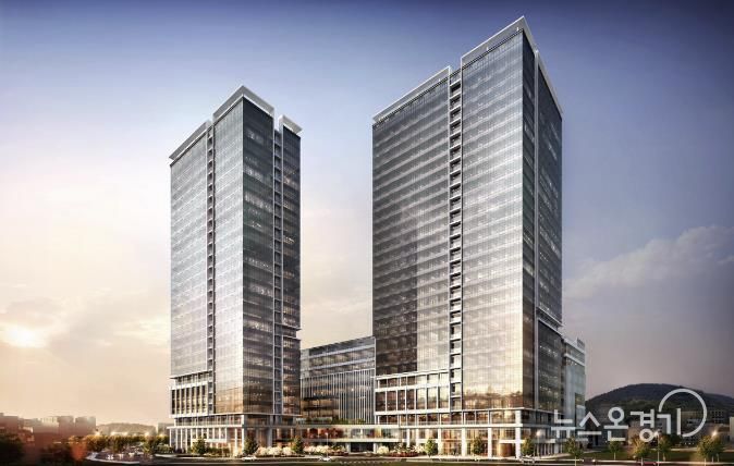 트리아츠 지식산업센터 전경